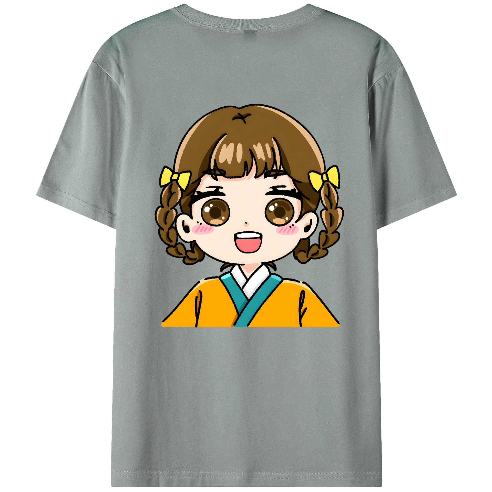 （画像用） 薬屋のひとりごと The Apothecary Diaries 綿100％ メンズ半袖Tシャツ（バックプリント） 通気性